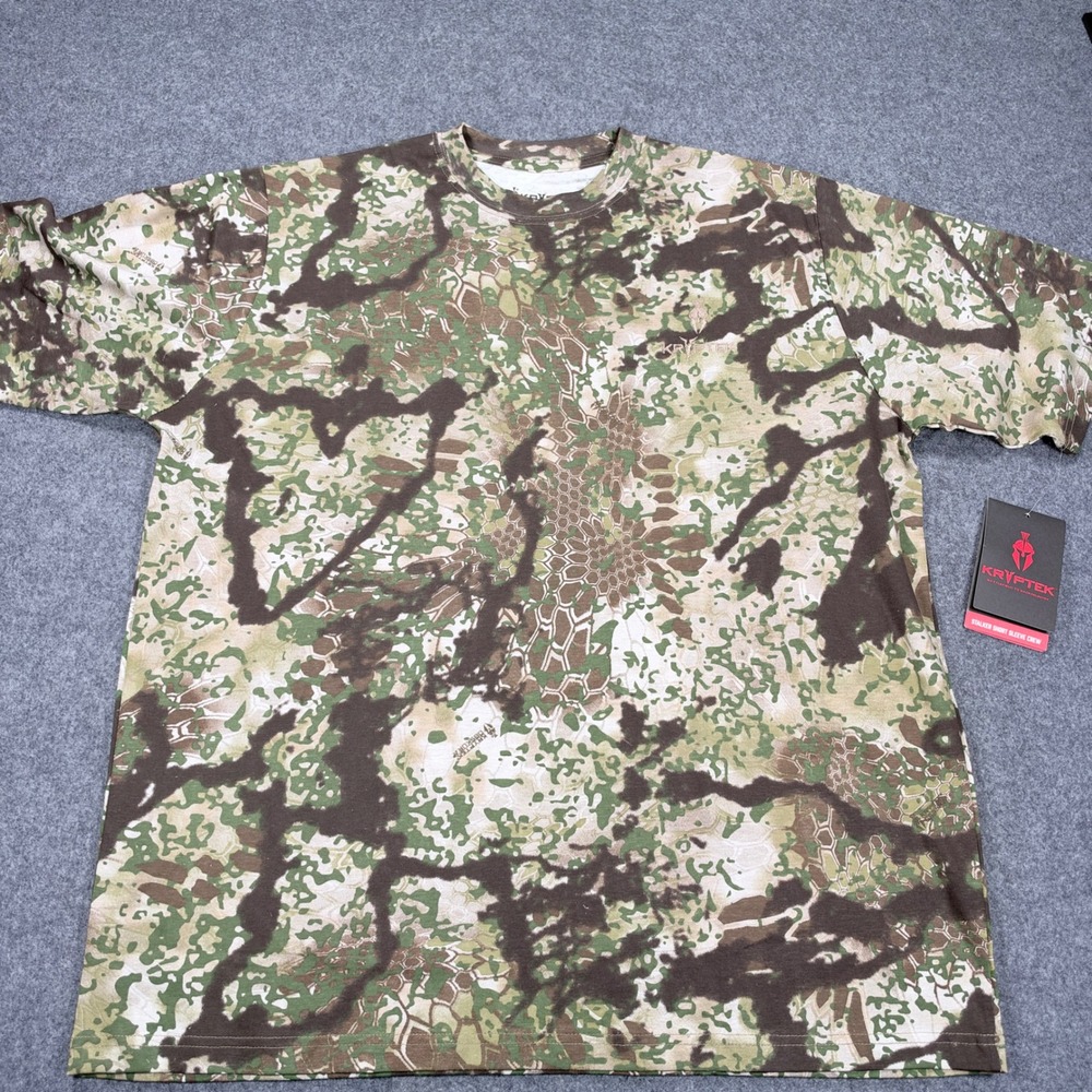 Kryptek Stalker Short Sleeve Transitional Camo T-Shirt XL 18STASSTS6